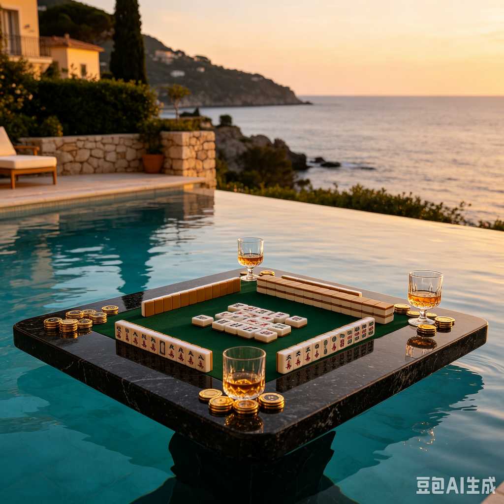 unique decoration mahjong tiles