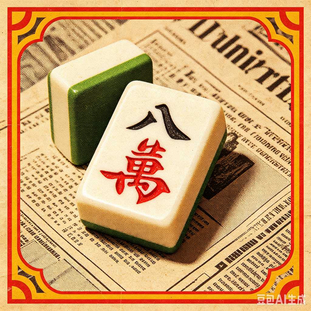 oil painting mahjong set