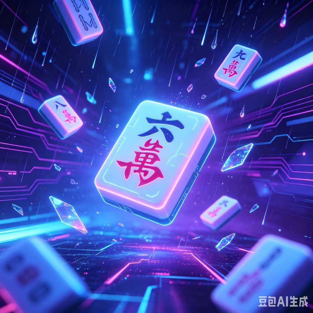 cute mini mahjong tiles set