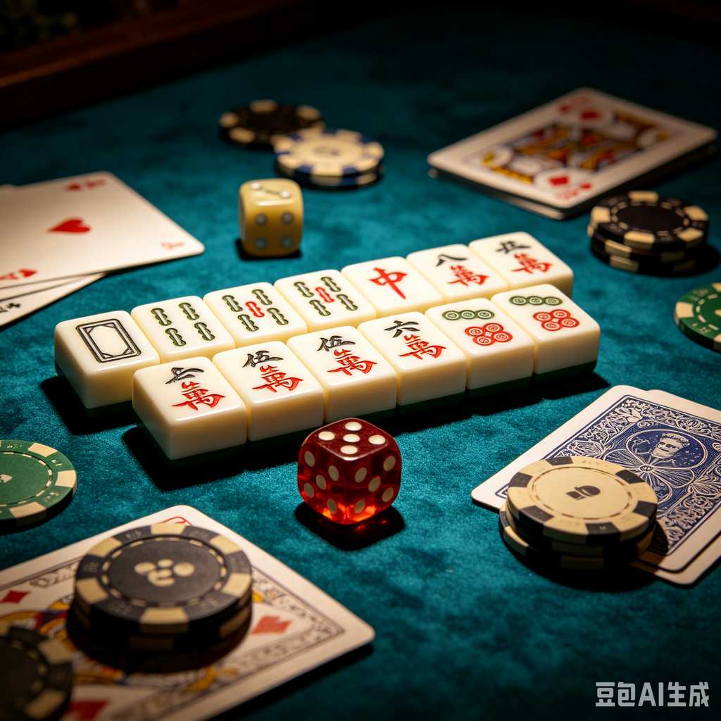 camping mahjong game set